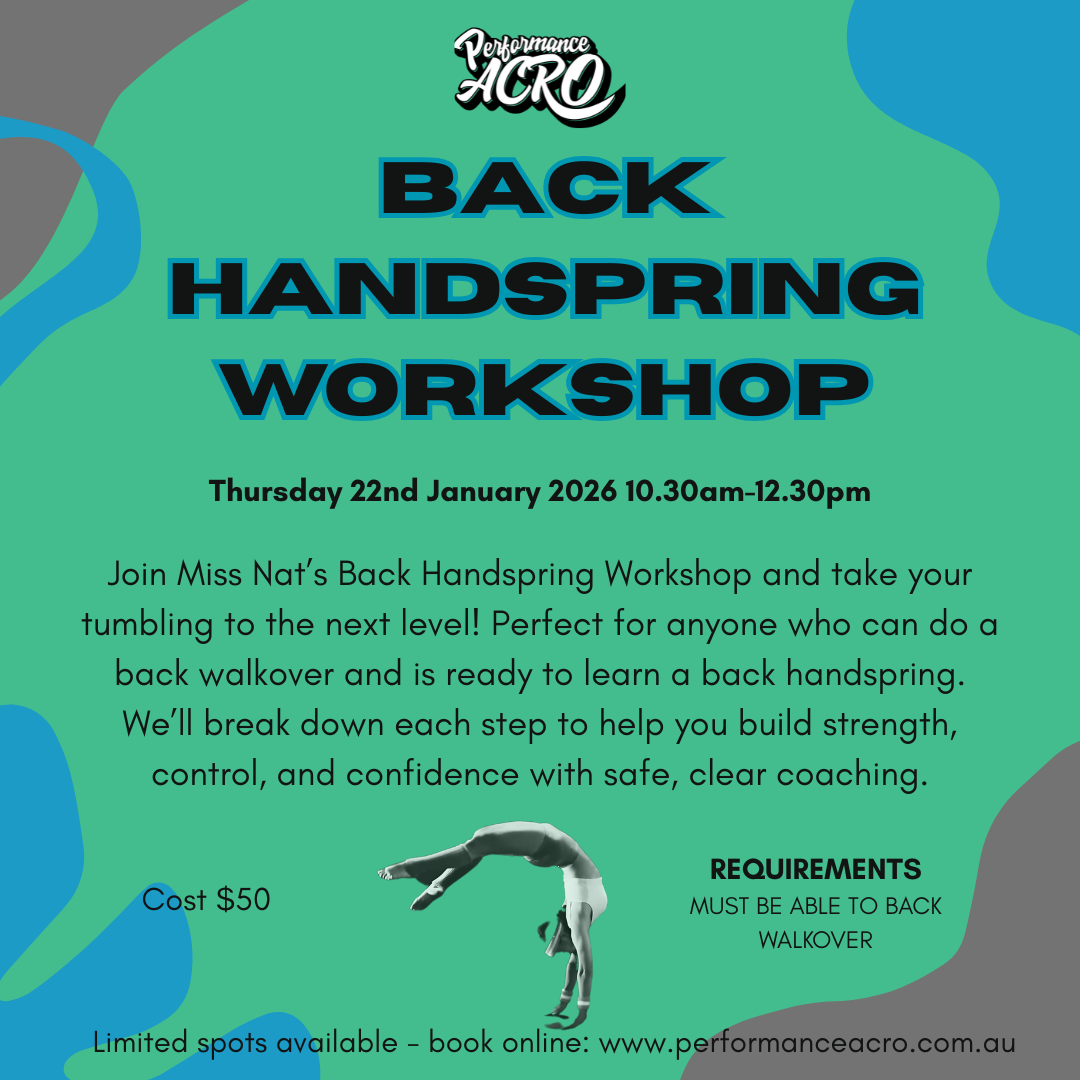 Back handspring 2026